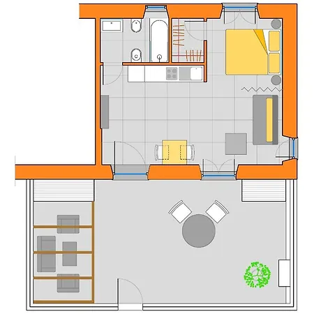 Appia - Loft Con Giardino Apartament Rzym